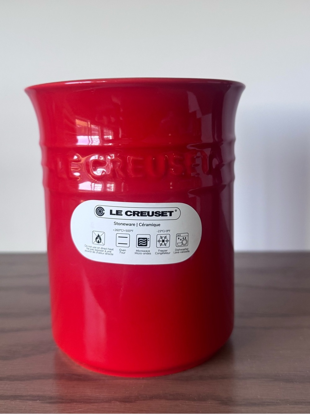 Le Creuset 1L Utensil Crock Carmin